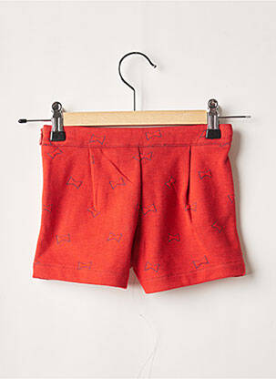 Short rouge LILI GAUFRETTE fille