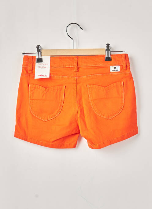 Short orange CATIMINI pour fille