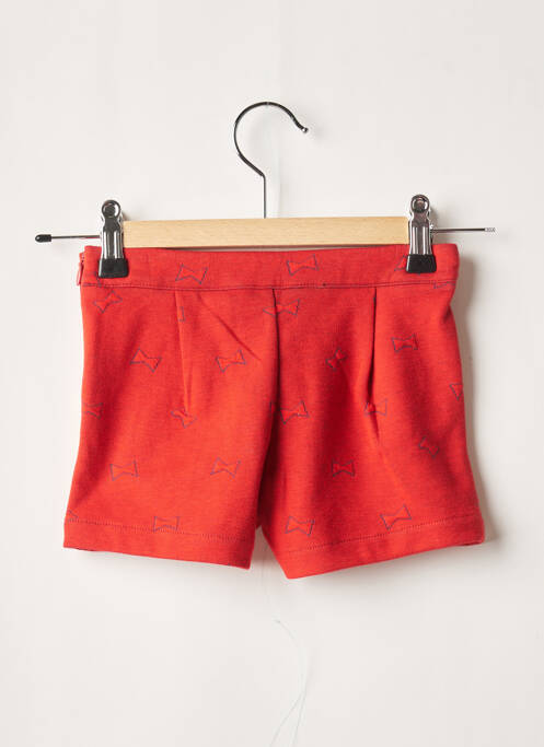 Short rouge LILI GAUFRETTE pour fille