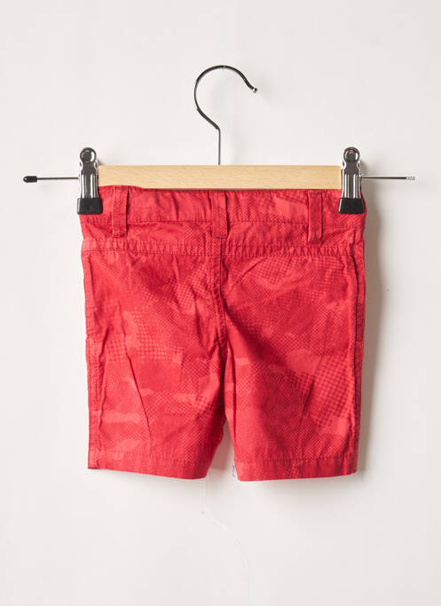 Short rouge 3 POMMES garçon