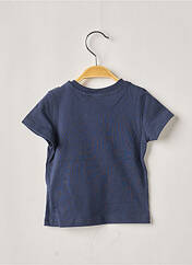 T-shirt bleu JEAN BOURGET pour garçon seconde vue