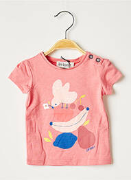 T-shirt rose JEAN BOURGET fille