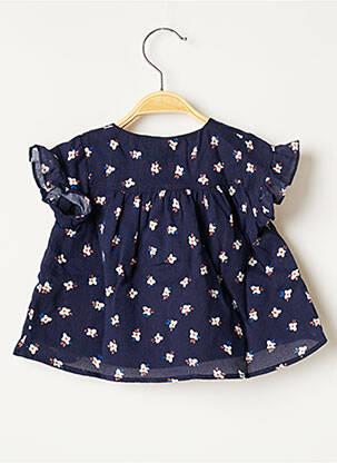 Blouse bleu JEAN BOURGET fille