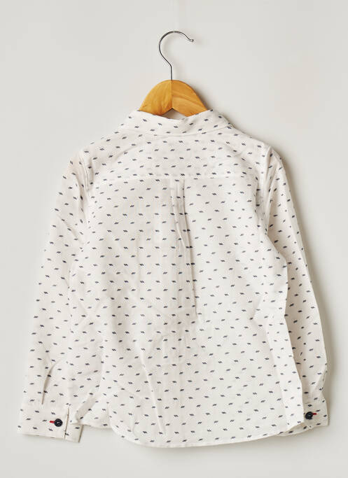 Chemise manches longues blanc JEAN BOURGET garcon