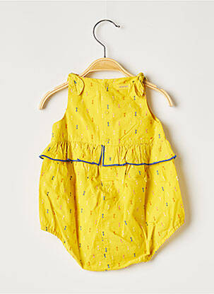 Barboteuse jaune CATIMINI fille