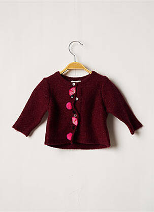 Gilet manches longues rouge CATIMINI garçon