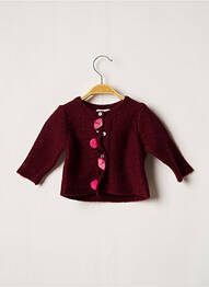 Gilet manches longues rouge CATIMINI garcon