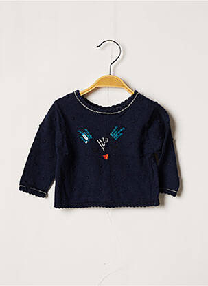 Pull bleu CATIMINI fille