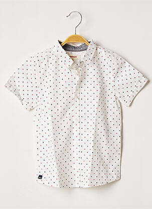 Chemise manches courtes blanc CATIMINI garçon