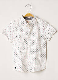 Chemise manches courtes blanc CATIMINI garcon