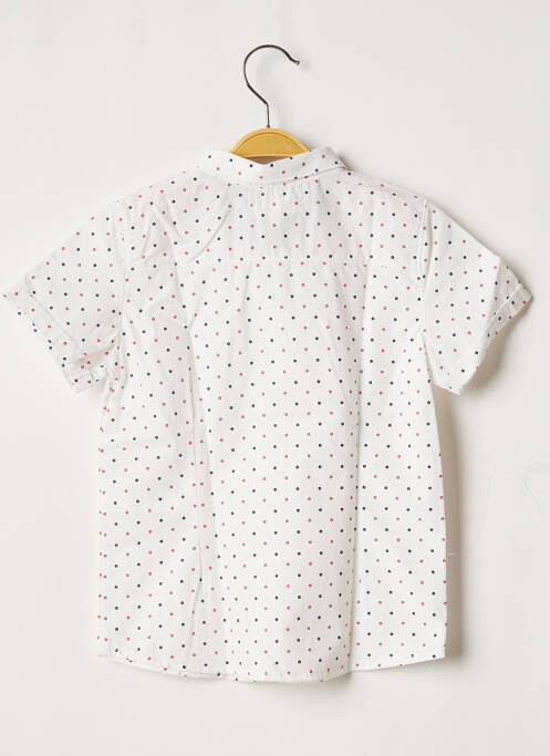 Chemise manches courtes blanc CATIMINI pour garçon