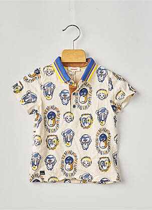 Polo beige CATIMINI pour garçon