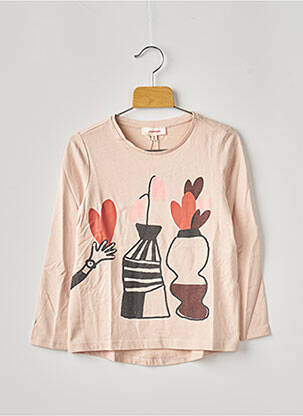 T-shirt rose CATIMINI fille