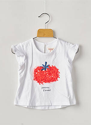 T-shirt blanc CATIMINI fille