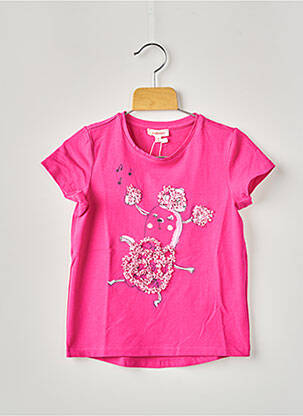 T-shirt rose CATIMINI fille