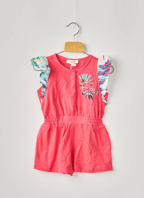 Combishort rose CATIMINI fille