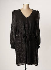 Robe courte noir LADY LOL pour femme seconde vue