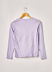 T-shirt violet ONLY pour fille seconde vue