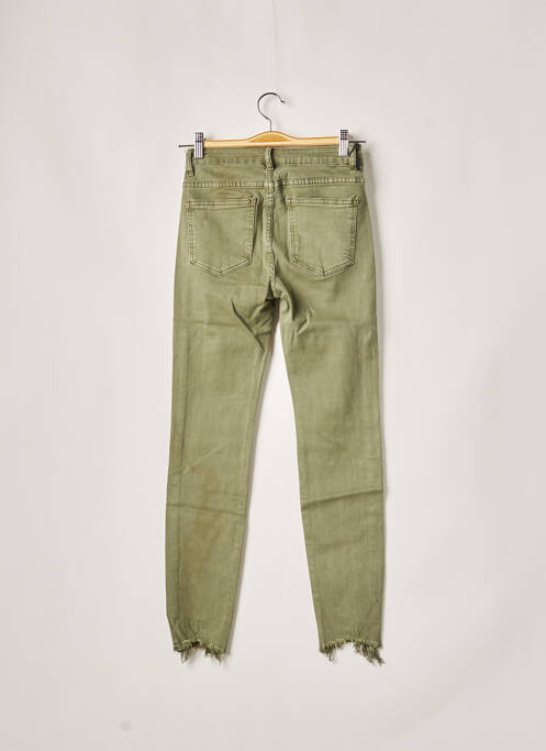 Jeans coupe slim vert DENIM pour femme