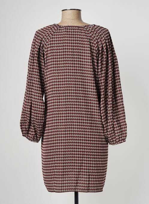 Robe courte bleu TRAFFIC PEOPLE pour femme