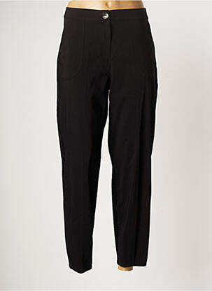 Pantalon droit noir ELSEWHERE pour femme