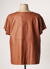 T-shirt marron MAT. pour femme seconde vue