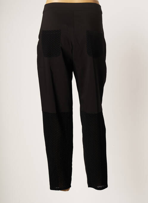 Pantalon droit noir ELSEWHERE pour femme
