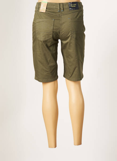 Bermuda vert CECIL pour femme