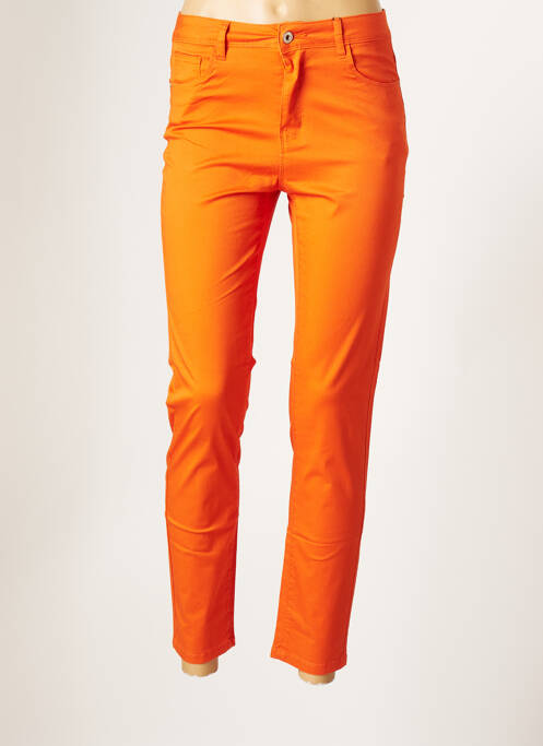 Pantalon 7/8 orange SARAH JOHN pour femme