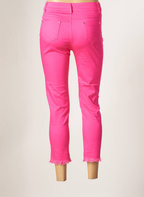 Pantalon 7/8 rose GRACIELA pour femme