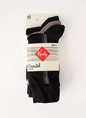 Chaussettes bleu KINDY pour homme seconde vue