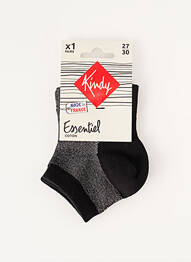 Chaussettes stretch noir KINDY fille