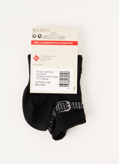 Chaussettes noir KINDY pour fille
