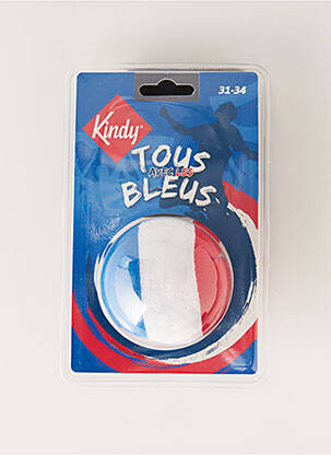 Chaussettes imprimé rayures bleu KINDY enfant
