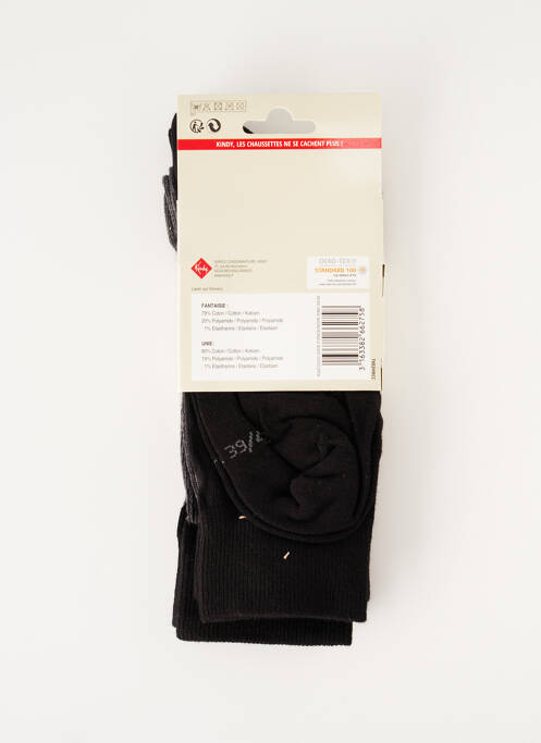Chaussettes gris KINDY pour homme