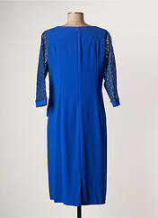 Robe mi-longue bleu RITRATTO DI SIGNORA BY MUSAMI pour femme seconde vue