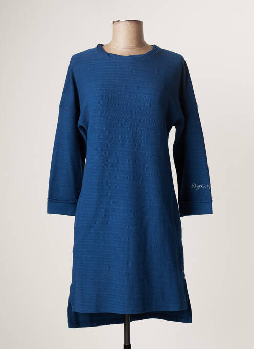 Robe pull stretch manches 3/4 bleu O'NEILL femme