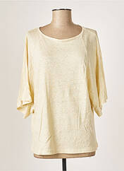 T-shirt beige STEFANEL pour femme seconde vue