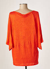 T-shirt orange STEFANEL pour femme seconde vue