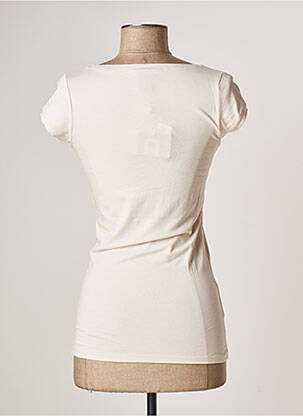 T-shirt stretch manches courtes rose VILA femme