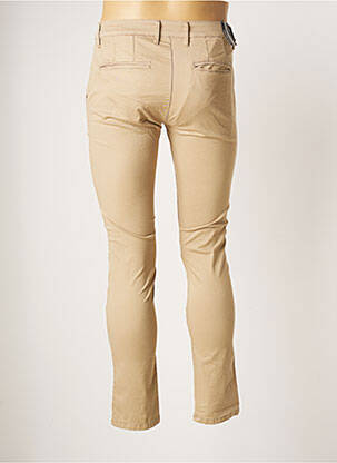 Pantalon chino stretch taille normale beige SORBINO homme