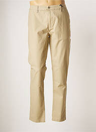 Pantalon chino stretch taille normale beige SORBINO homme