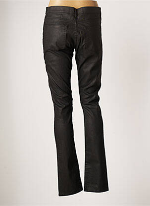 Pantalon slim tissage enduit taille normale noir THE KOOPLES femme