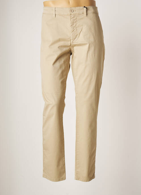 Pantalon chino stretch taille normale beige SORBINO homme