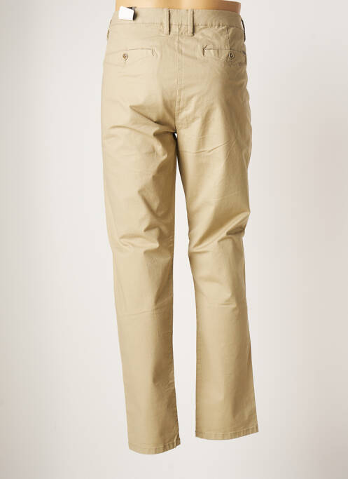 Pantalon chino stretch taille normale beige SORBINO homme