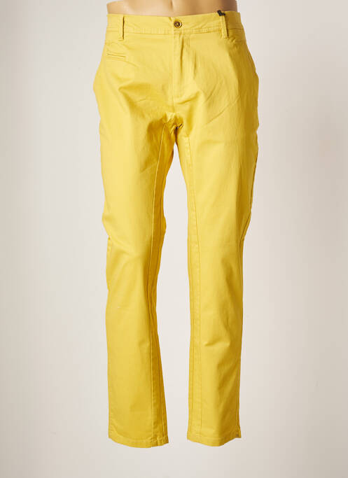 Pantalon chino jaune SORBINO pour homme