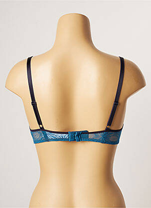 Soutien-gorge tissage dentelle haut soutien-gorge moulé bleu PASSIONATA femme