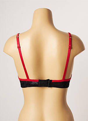 Soutien-gorge effet matière satinée haut soutien-gorge push-up rouge PASSIONATA femme