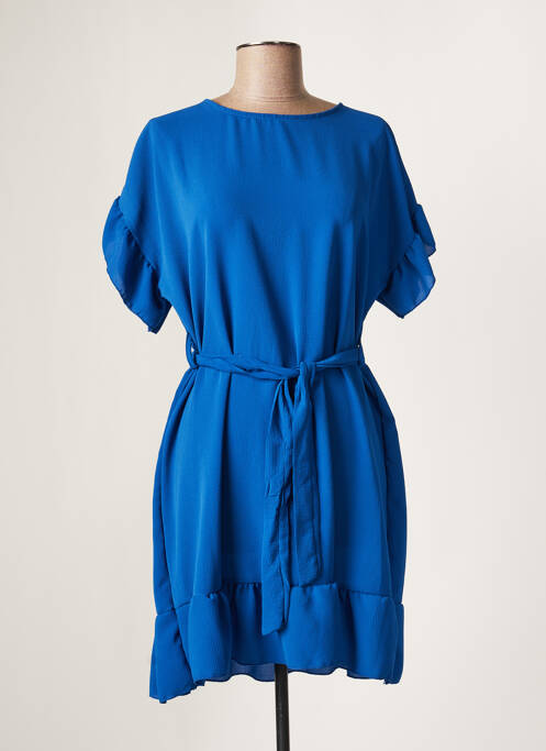 Robe courte bleu FREE pour femme