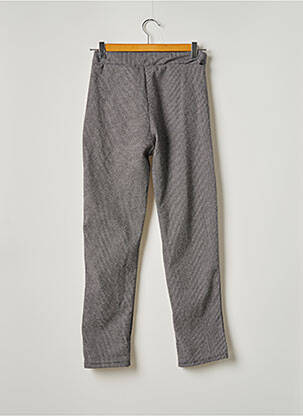 Pantalon droit stretch taille normale gris FREE femme